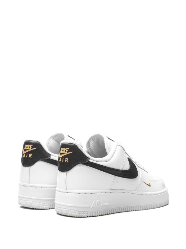 Nike Air Force Nero Bianco Oro