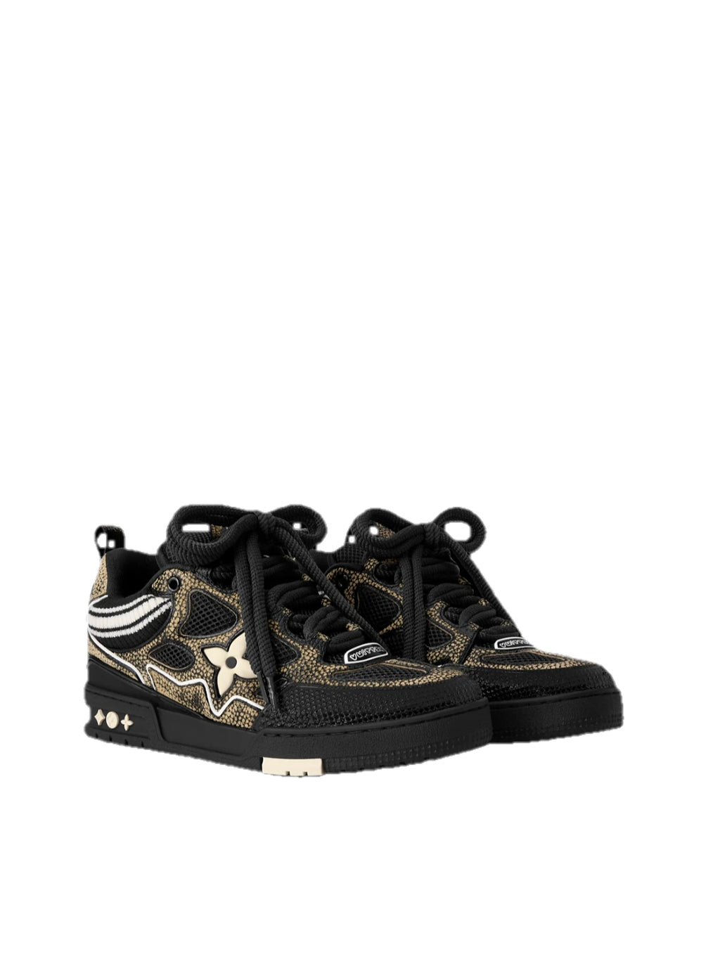 Louis Vuitton Sneaker LV Skate Marrone Nero