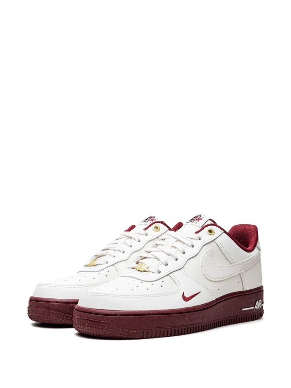 Nike Air Force 1 Marrone Bianco