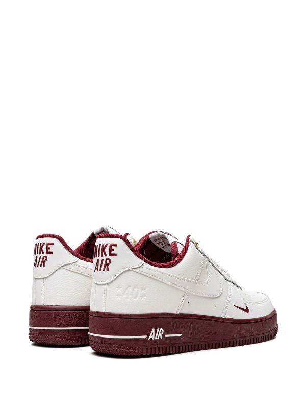 Nike Air Force 1 Marrone Bianco