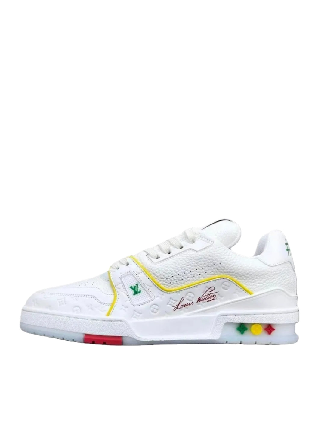 LV Trainer Bianco Giallo Louis Vuitton Sneaker