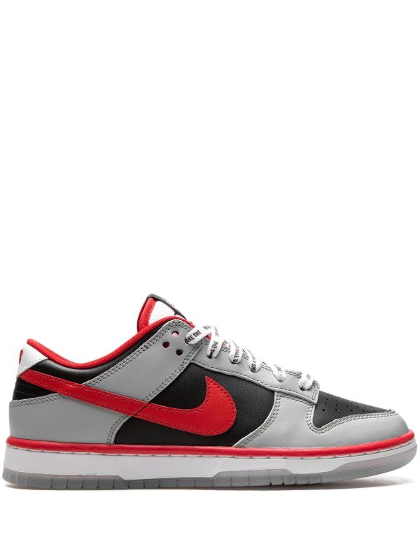 Nike SB Dunk Low Nero Grigio Rosso