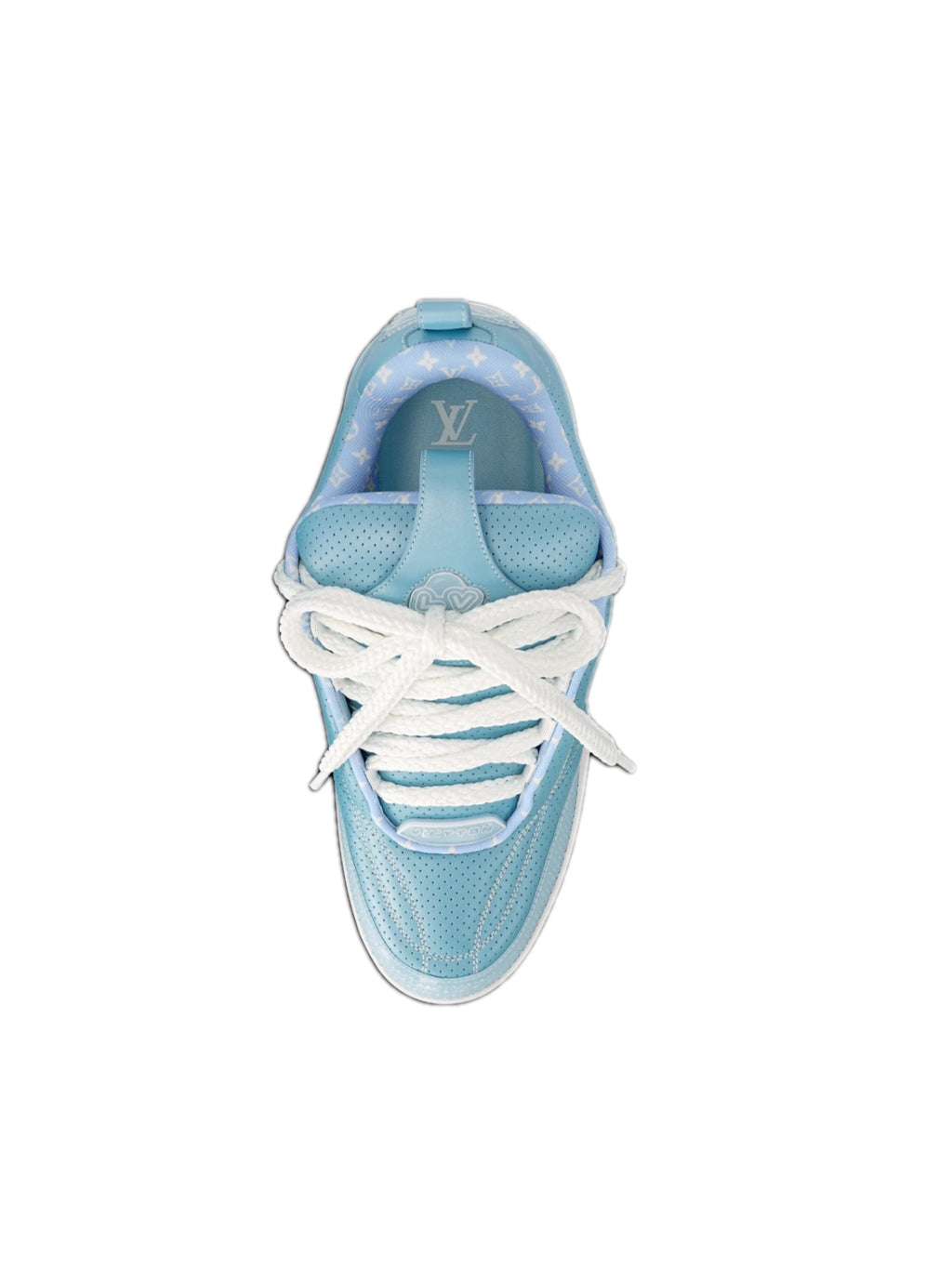 Louis Vuitton Sneaker LV Skate Blu Cielo