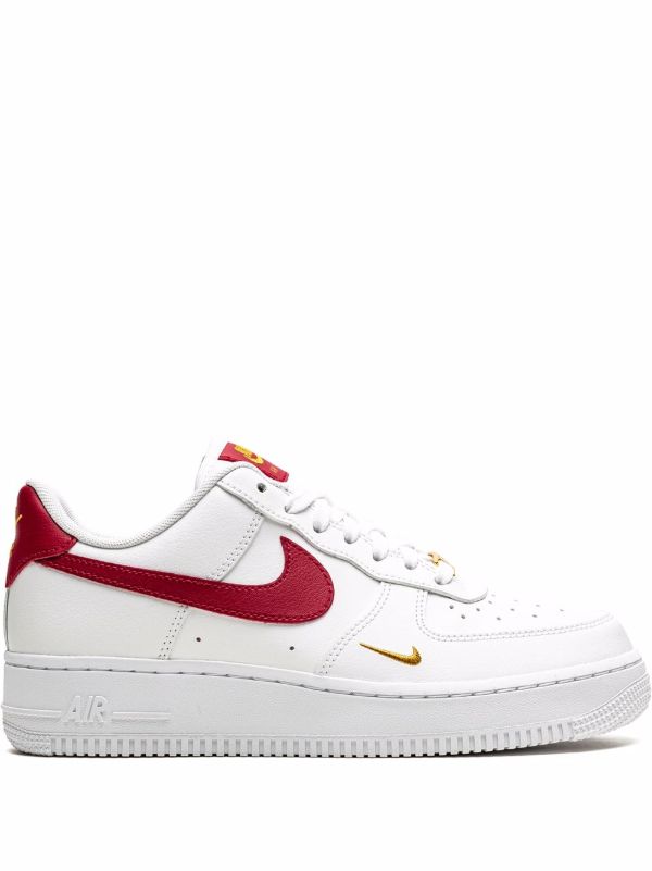 Nike Air Force Bianco Rosso