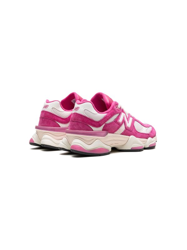 New Balance 9060 Rosa Sicuro Bianco