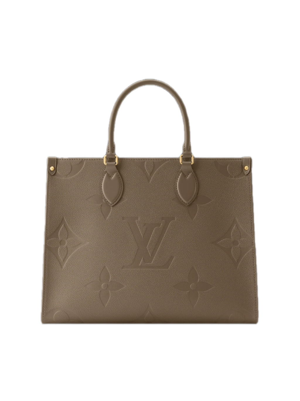 Borsa Louis Vuitton OnTheGo MM in Pelle Monogram Tutto Nero 5 colori