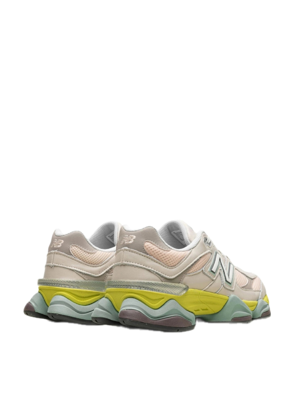 New Balance 9060 Grigio Chiaro Giallo