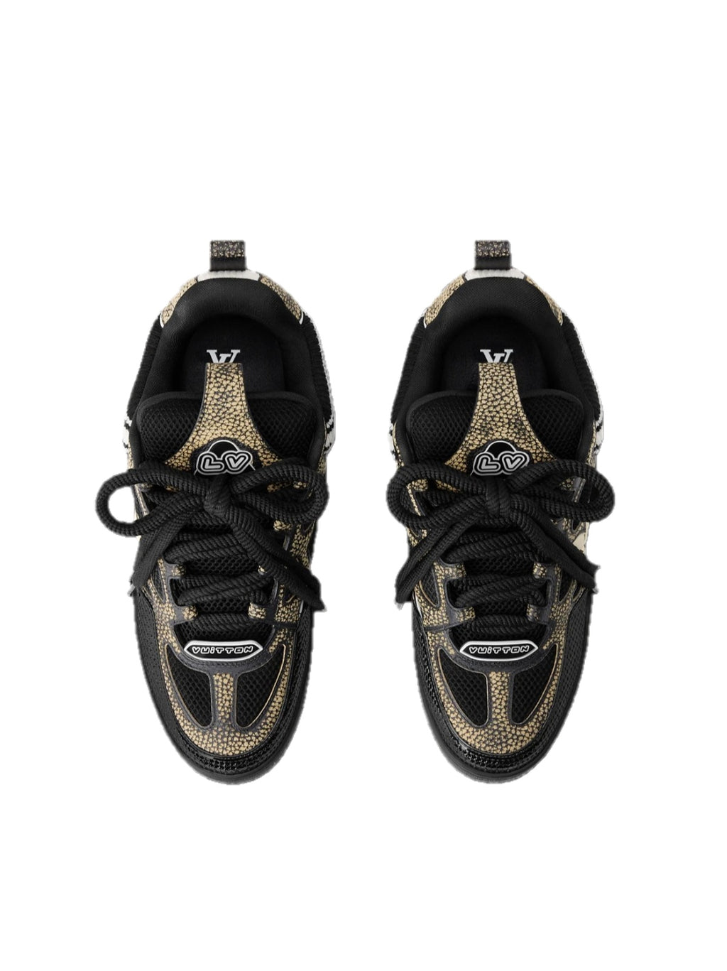 Louis Vuitton Sneaker LV Skate Marrone Nero