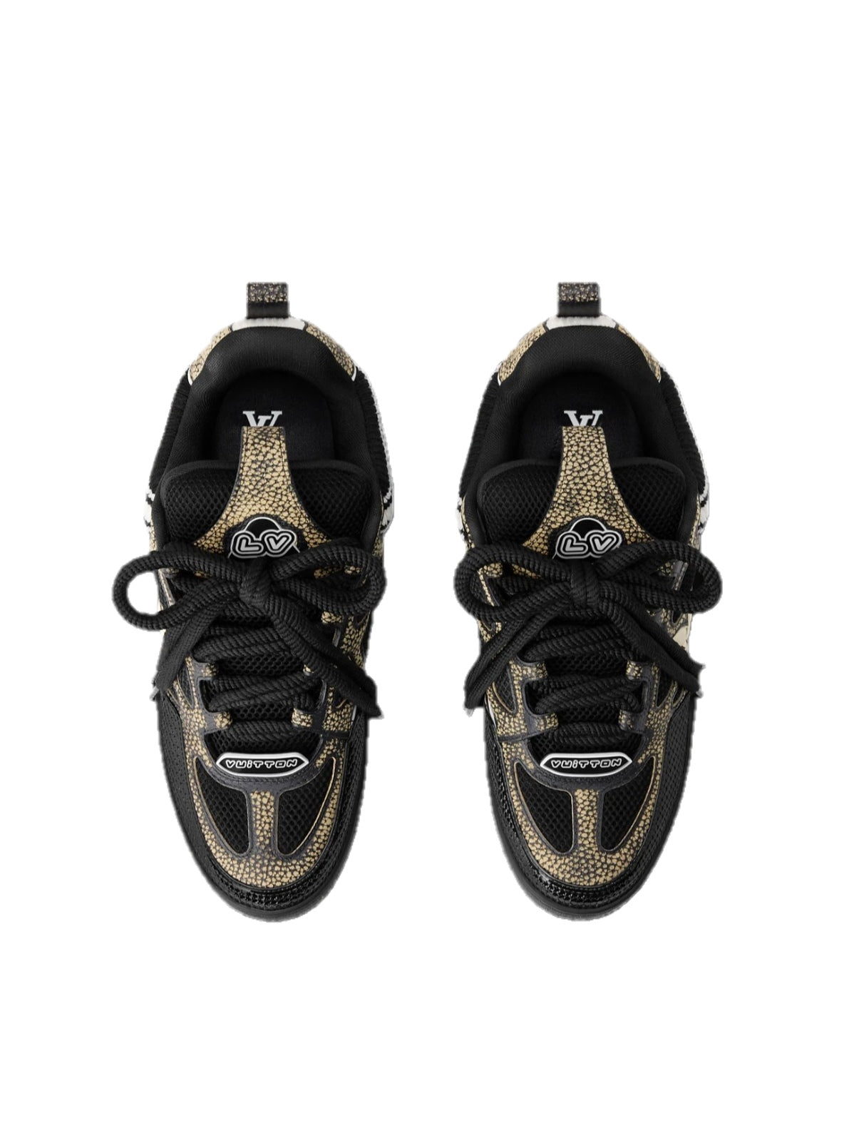 Louis Vuitton Sneaker LV Skate Marrone Nero
