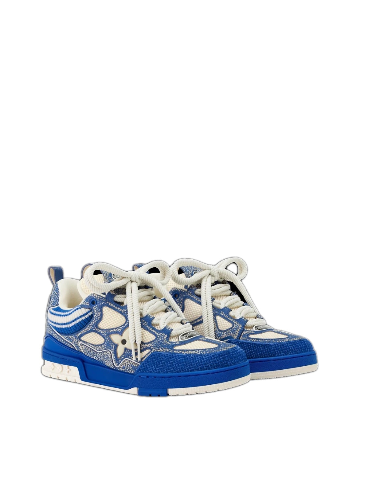 Louis Vuitton Sneaker LV Skate Blu Bianco