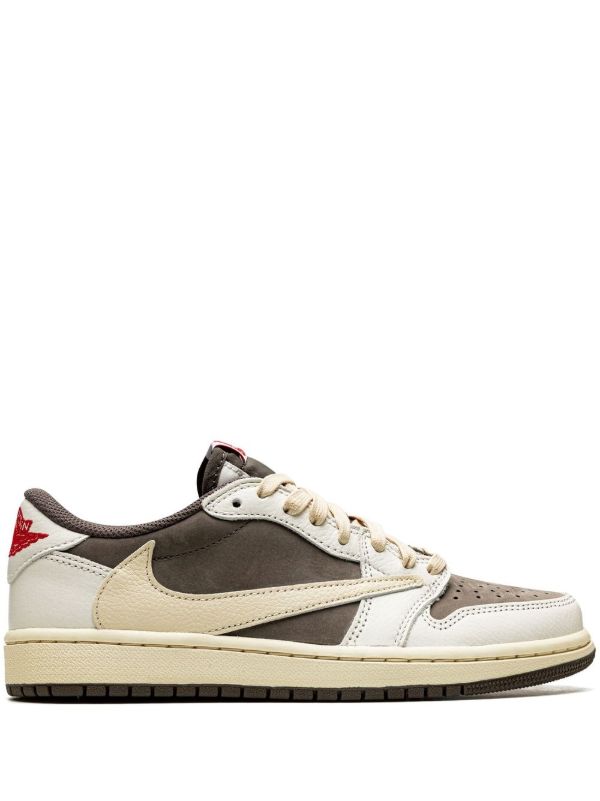 Jordan 1 Low OG X Travis Scott Bianco Marrone