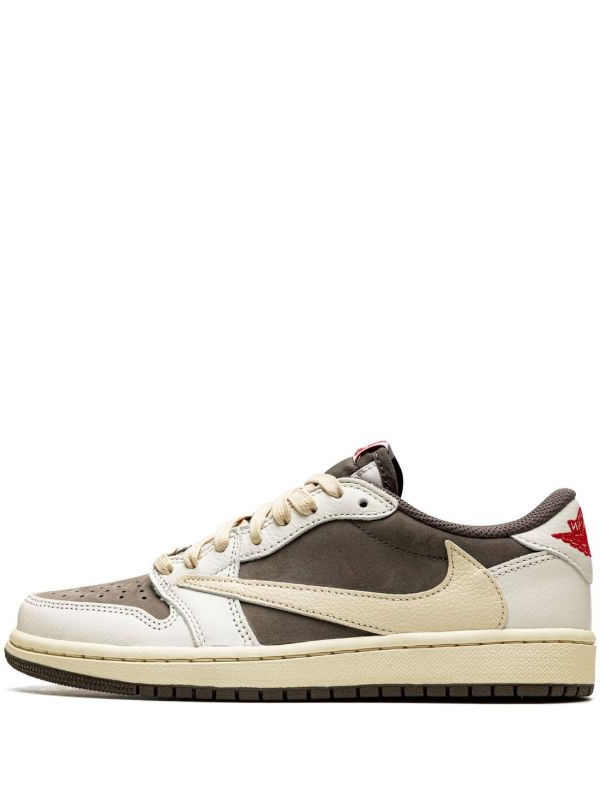 Jordan 1 Low OG X Travis Scott Bianco Marrone