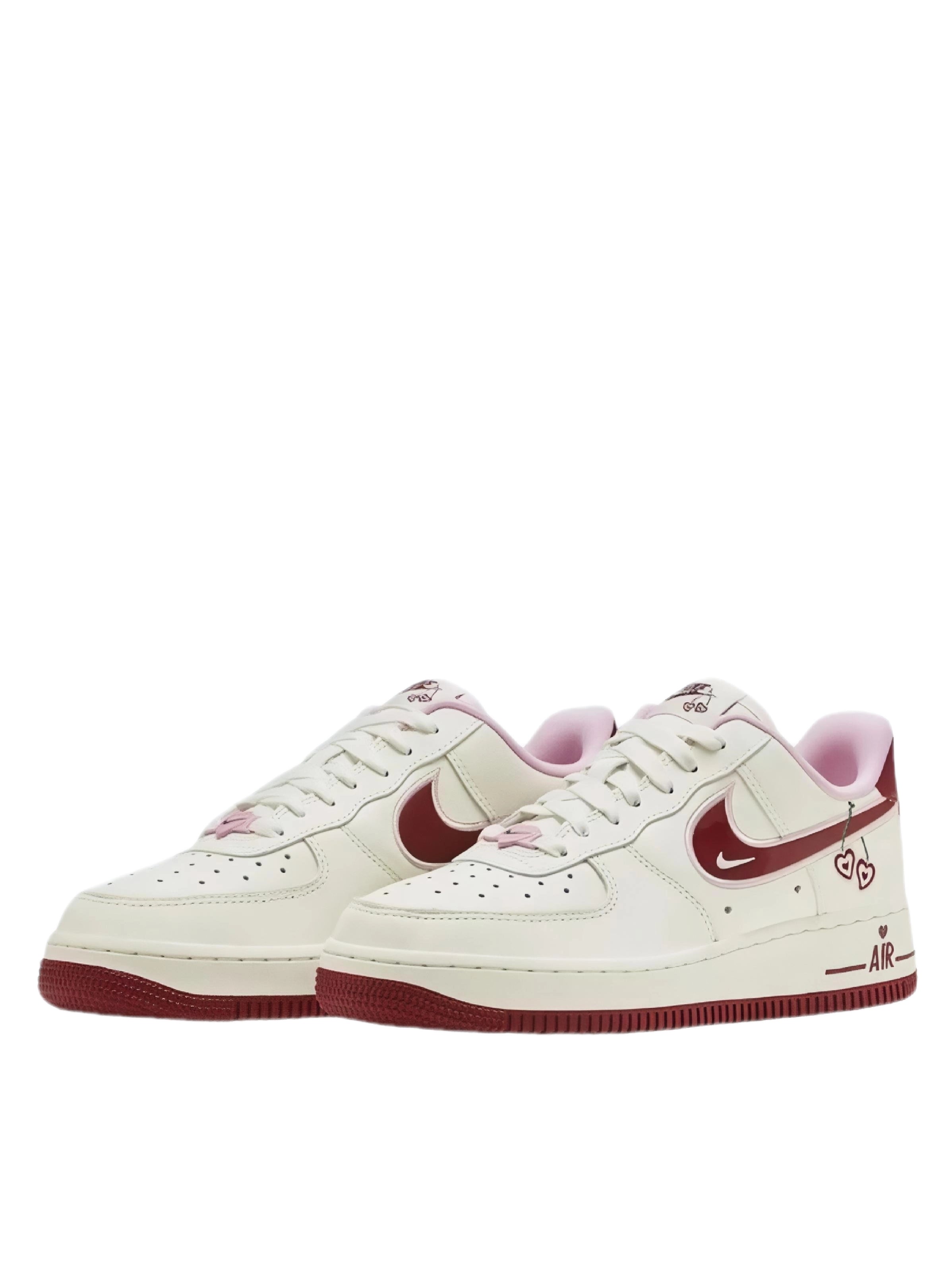 Nike Air Force 1 Rosso Bianco Rosso