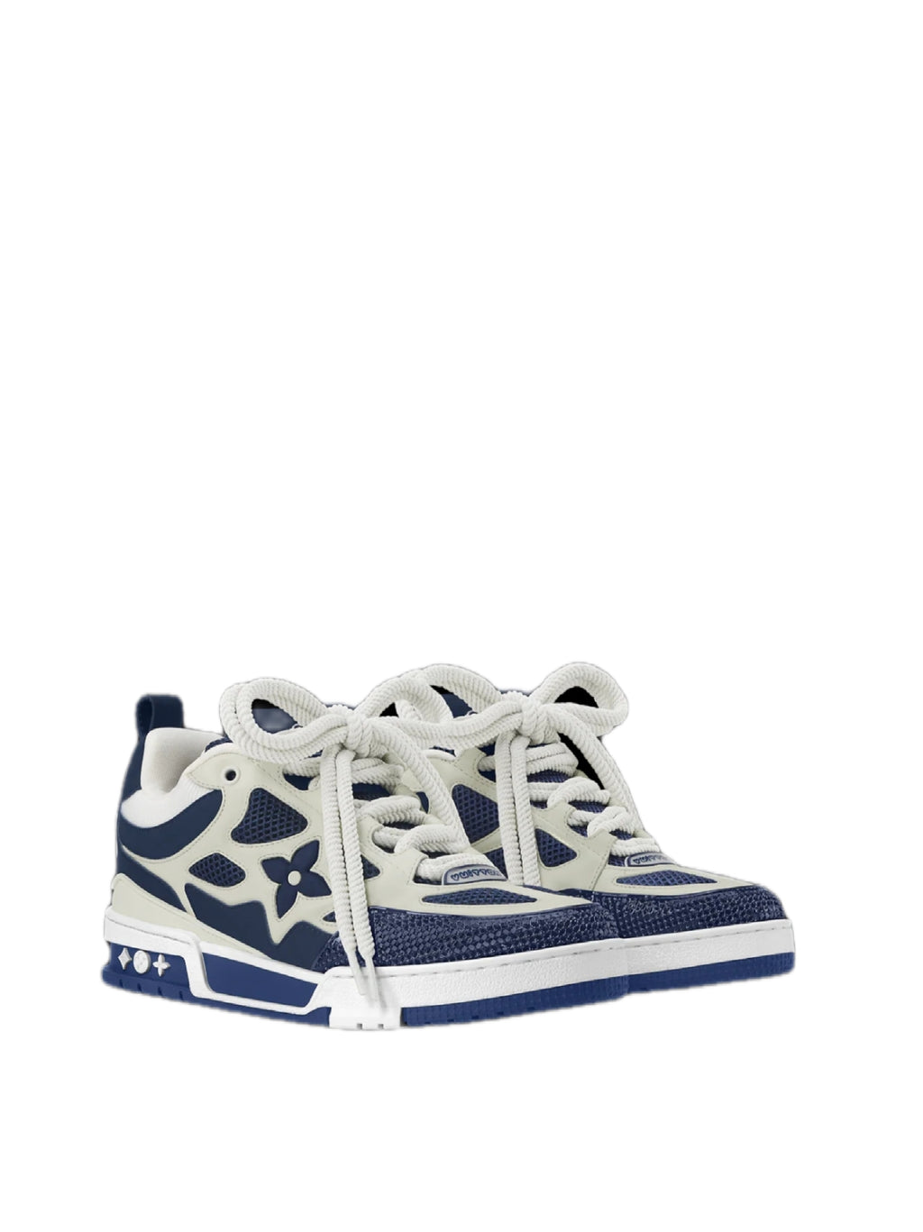 Louis Vuitton Sneaker LV Skate Navy Blu Bianco