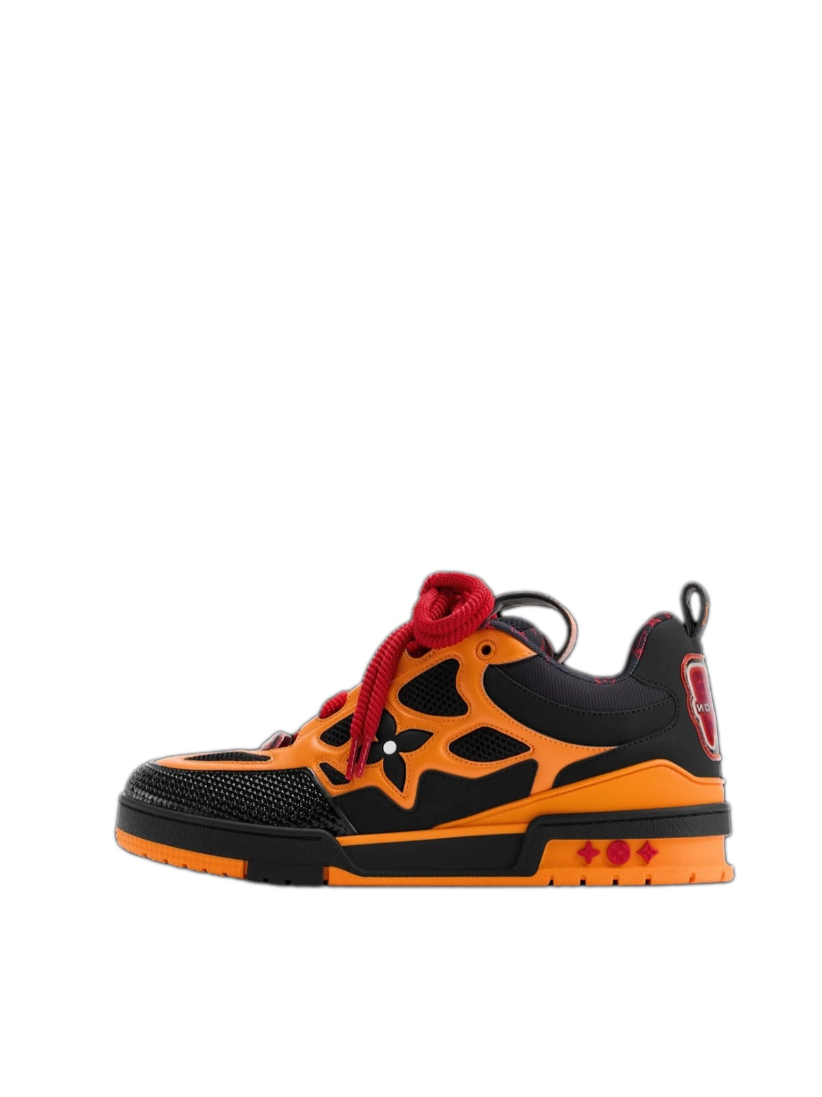 Louis Vuitton Sneaker LV Skate Arancione Nero