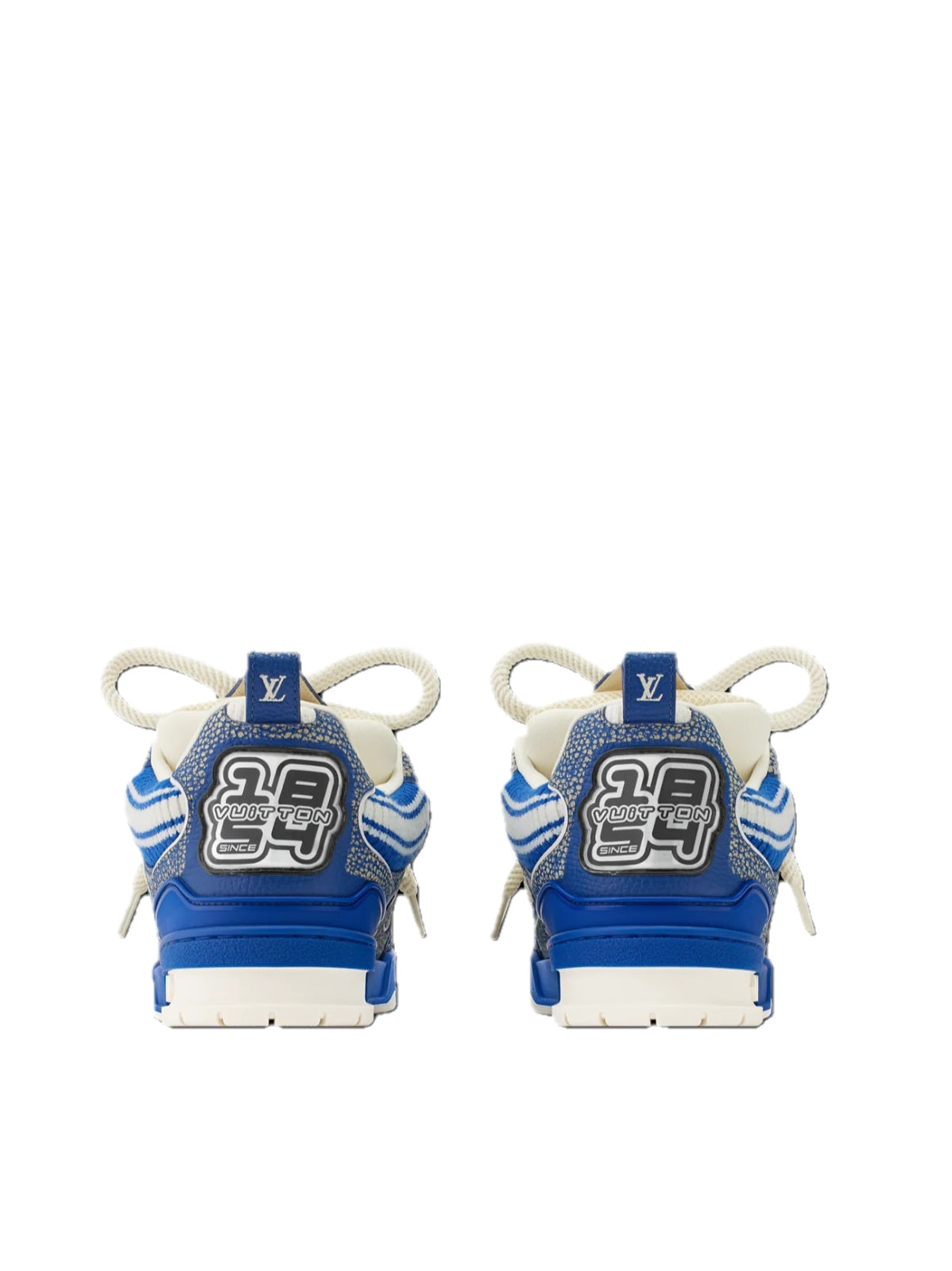 Louis Vuitton Sneaker LV Skate Blu Bianco