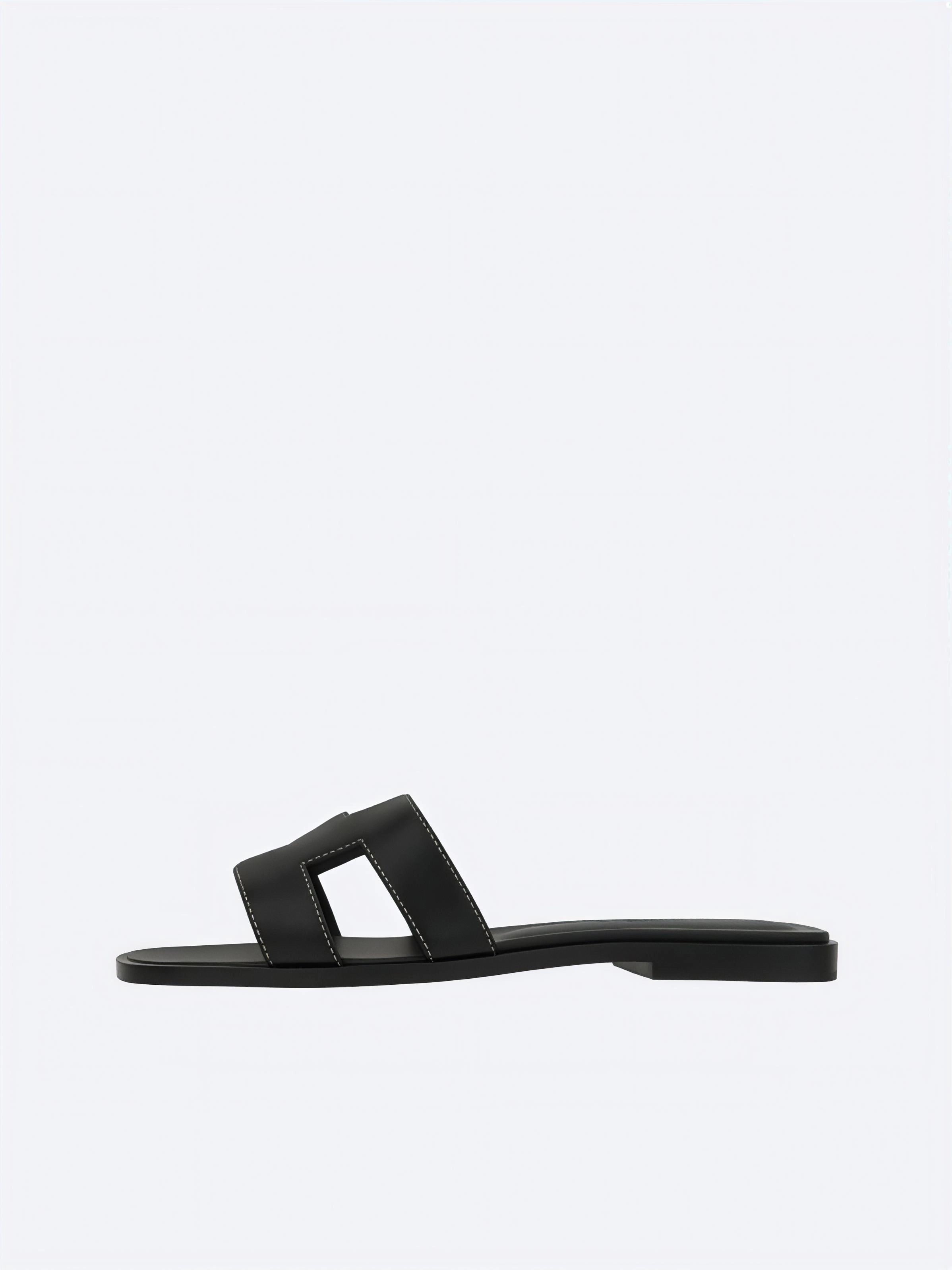 Hermès Oran Sandals Nero