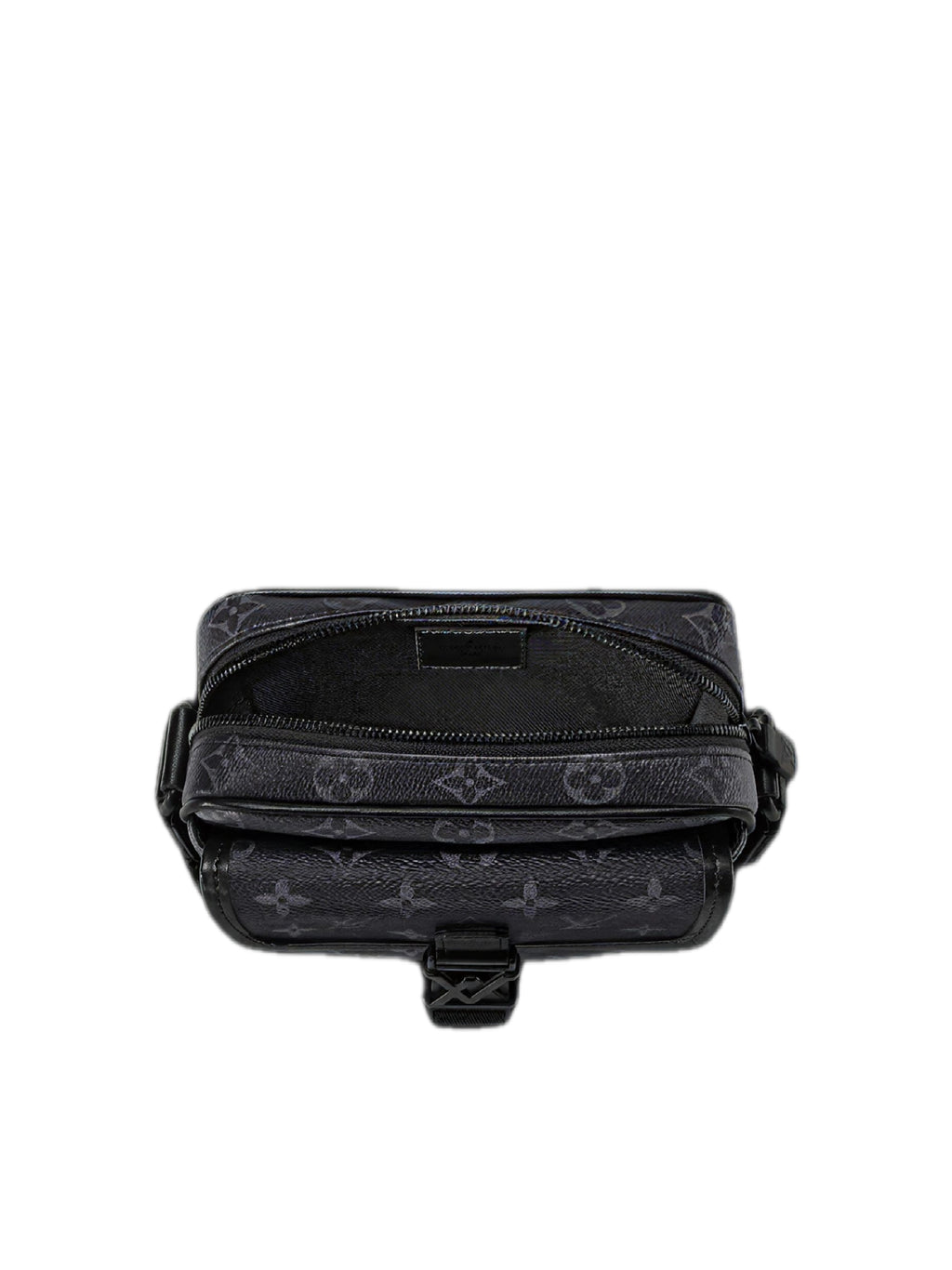 Louis Vuitton Getaway Messenger Pelle Monogram Shadow Nero Grigio