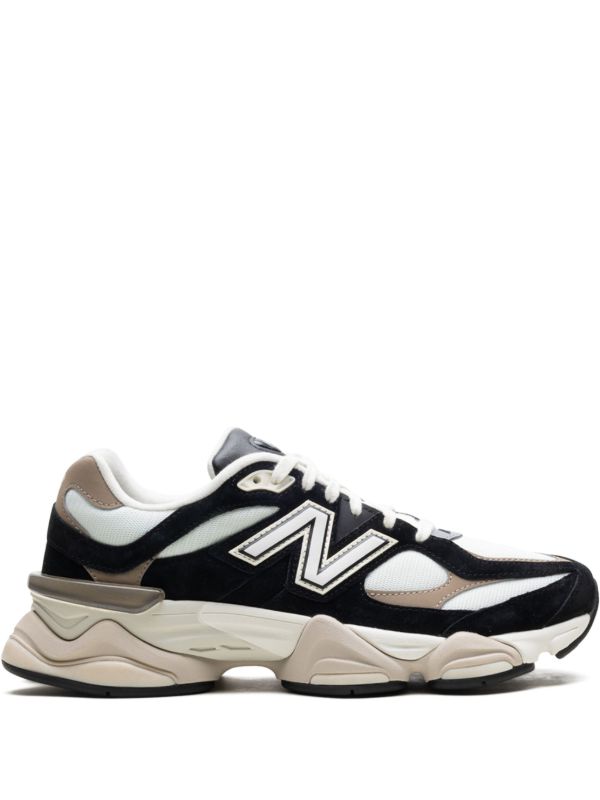 New Balance 9060 Nero Beige Bianco