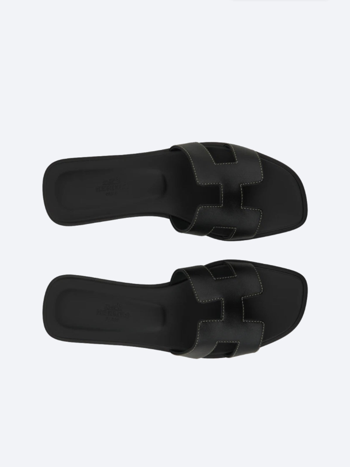 Hermès Oran Sandals Nero
