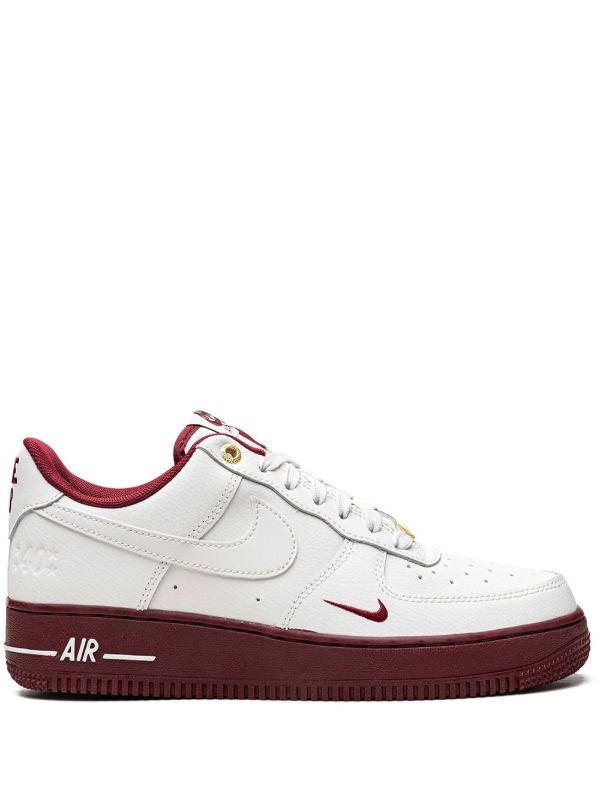 Nike Air Force 1 Marrone Bianco