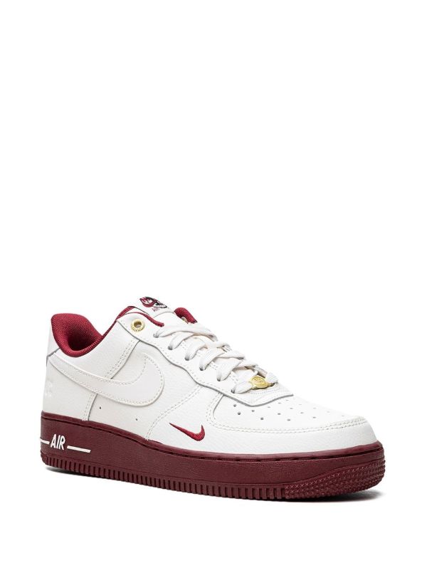 Nike Air Force 1 Marrone Bianco