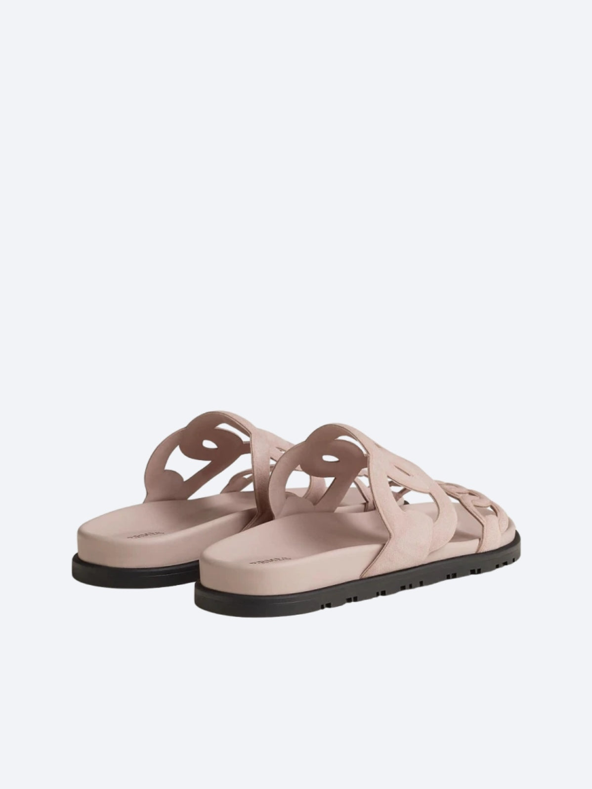 Hermès Extra Suede Ciabatte Rosa
