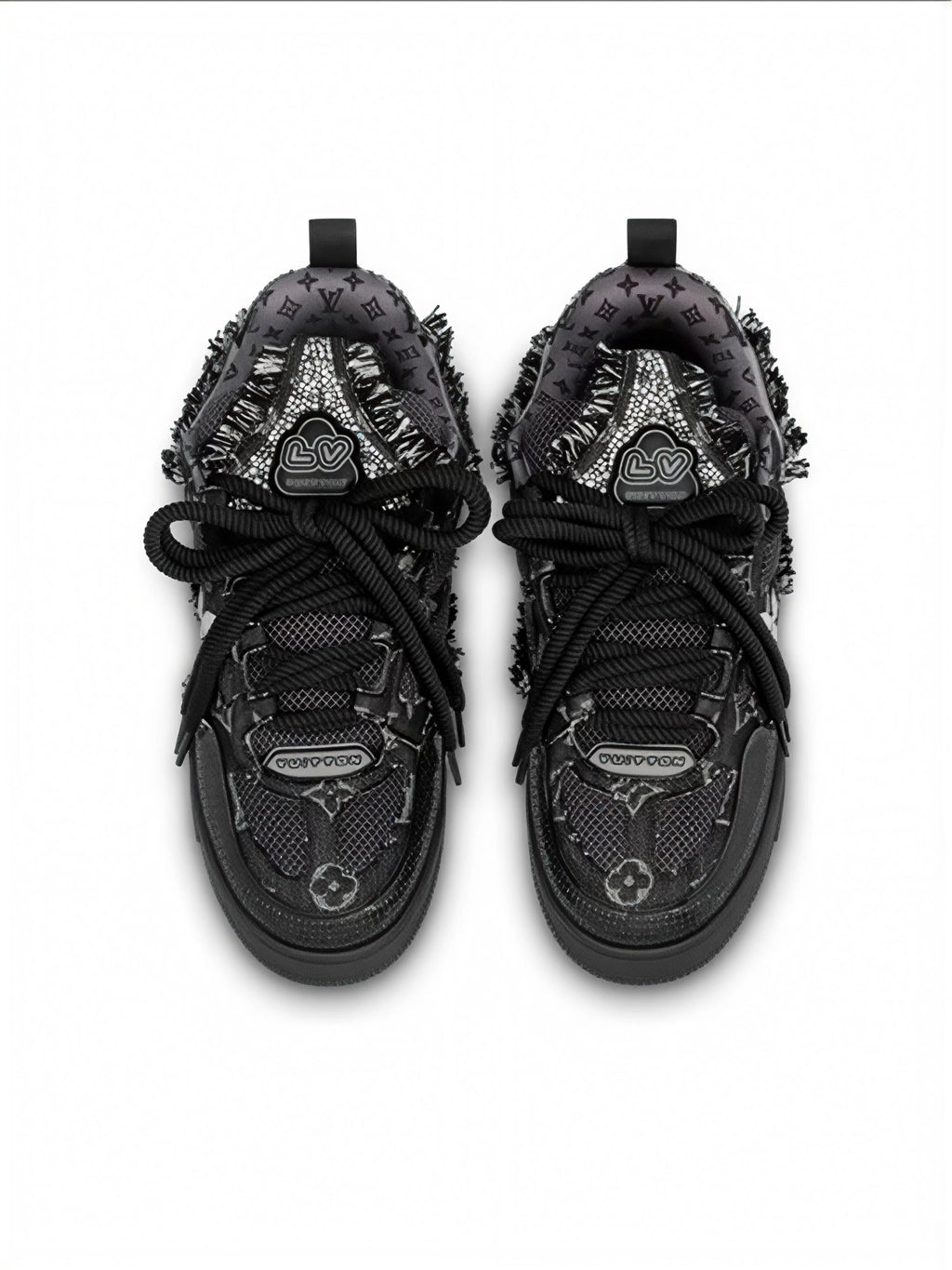 Louis Vuitton Sneaker LV Skate Nero Grigio