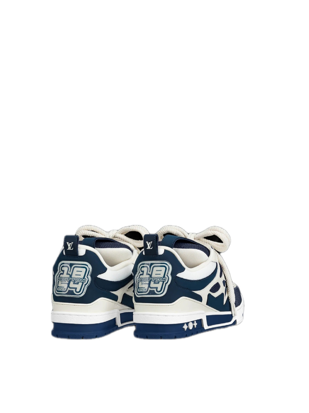 Louis Vuitton Sneaker LV Skate Navy Blu Bianco