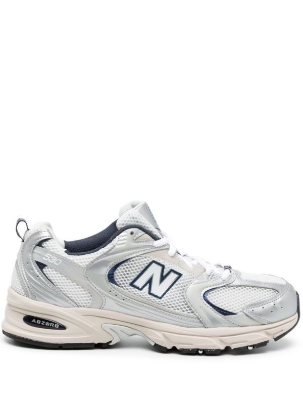 New Balance 530 Bianco Argento Navy