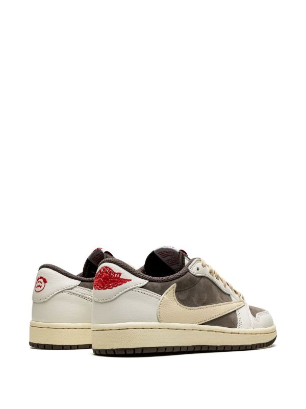 Jordan 1 Low OG X Travis Scott Bianco Marrone