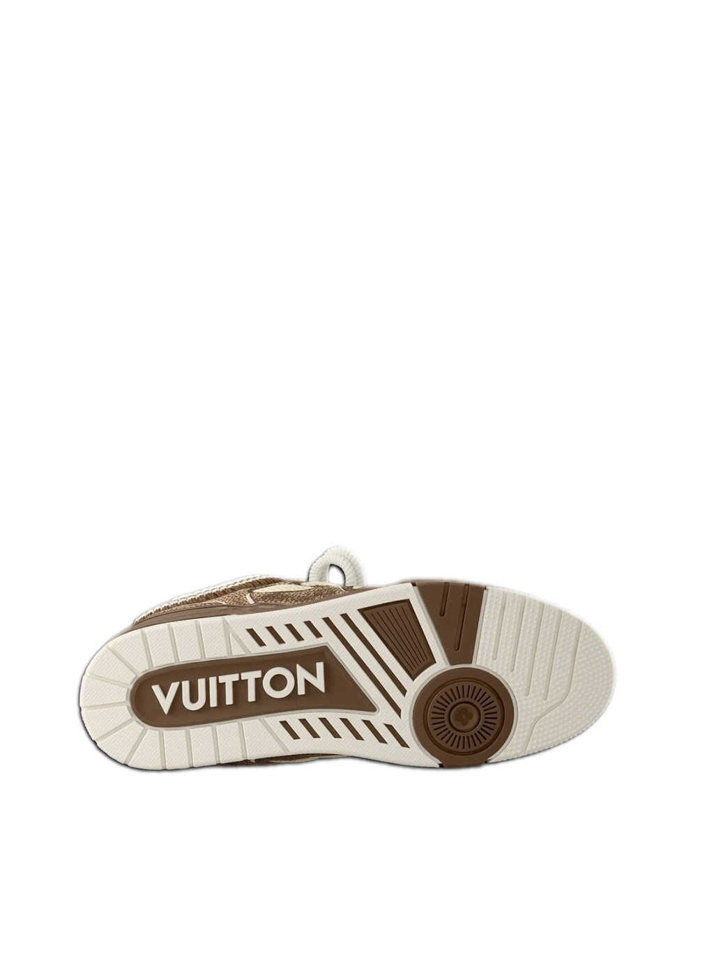Louis Vuitton Sneaker LV Skate Marrone Bianco