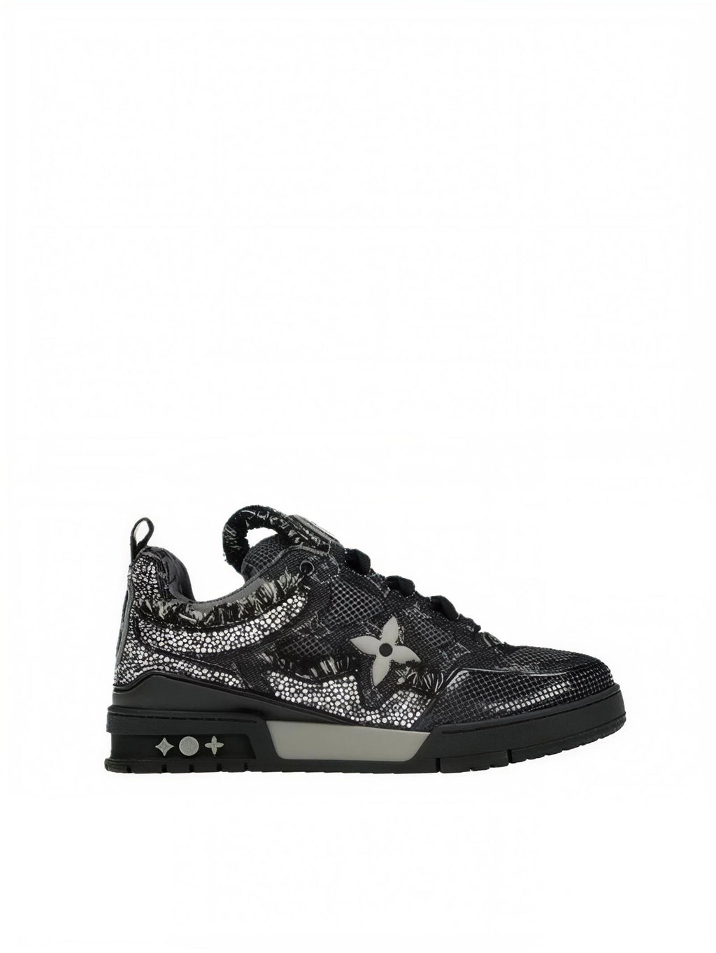 Louis Vuitton Sneaker LV Skate Nero Grigio