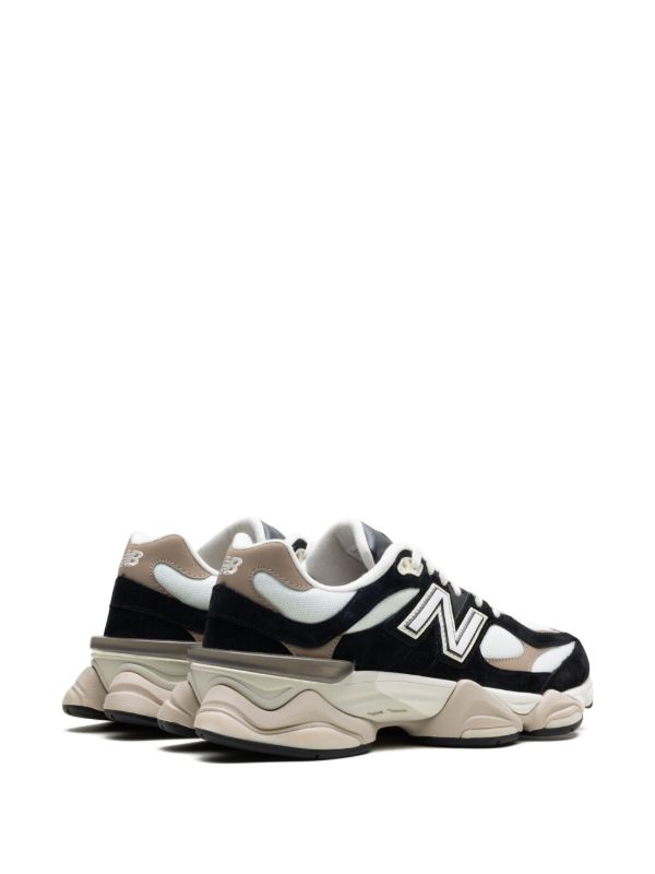 New Balance 9060 Nero Beige Bianco