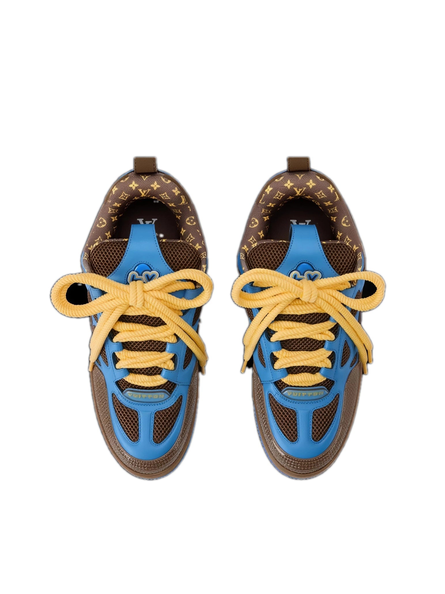Louis Vuitton Sneaker LV Skate Marrone Blu