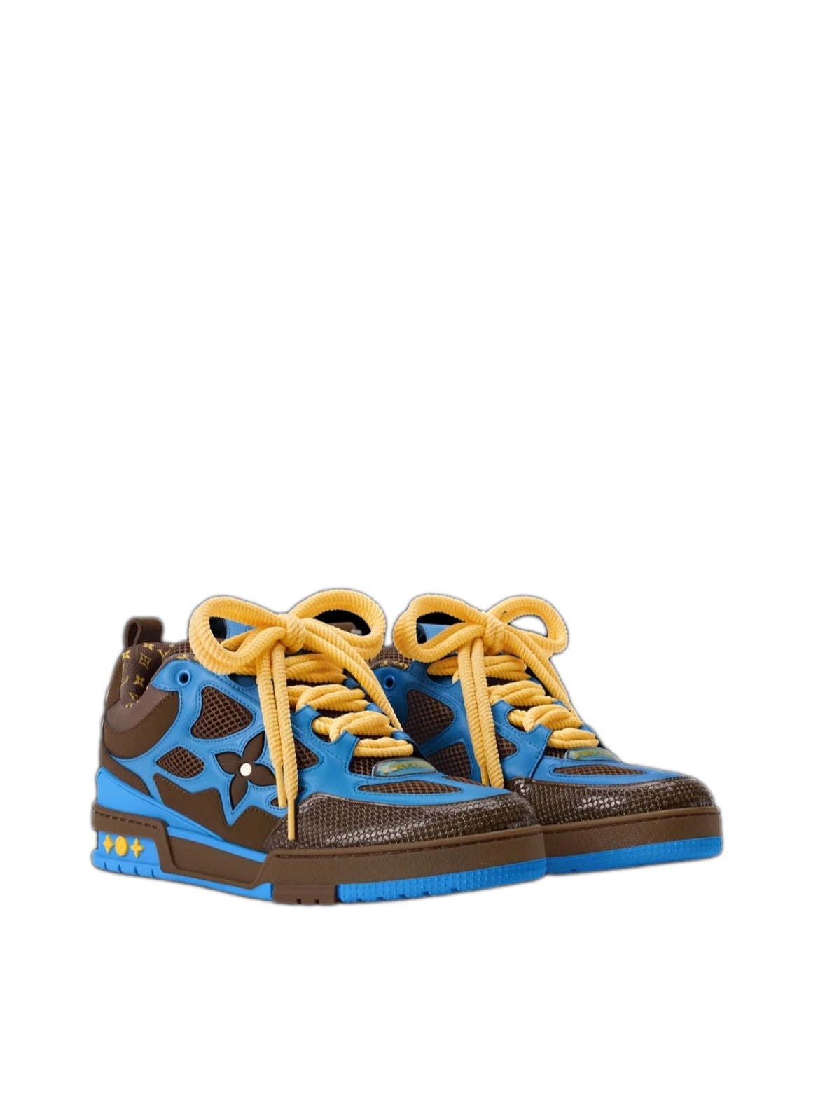 Louis Vuitton Sneaker LV Skate Marrone Blu
