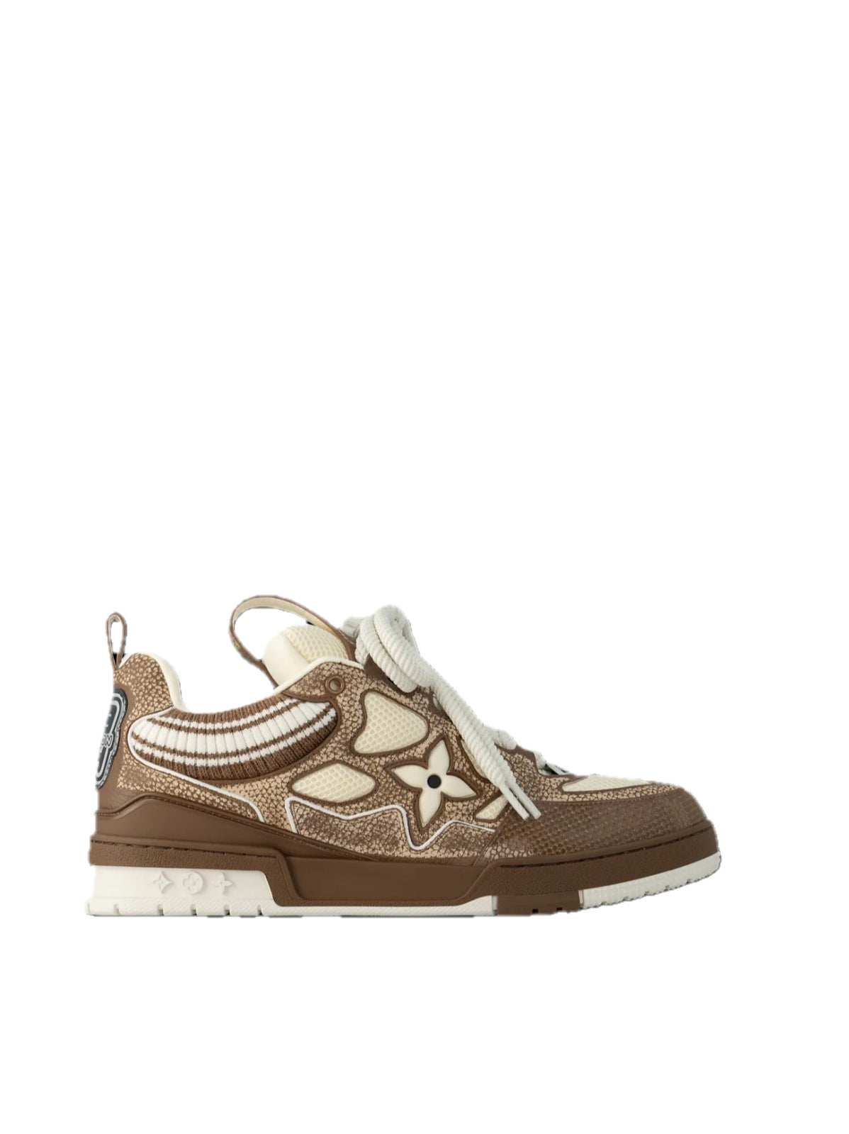 Louis Vuitton Sneaker LV Skate Marrone Bianco