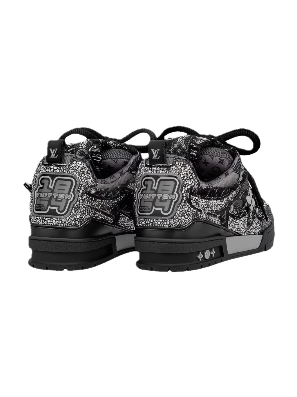 Louis Vuitton Sneaker LV Skate Nero Grigio