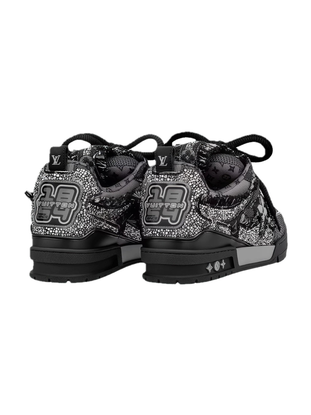 Louis Vuitton Sneaker LV Skate Nero Grigio