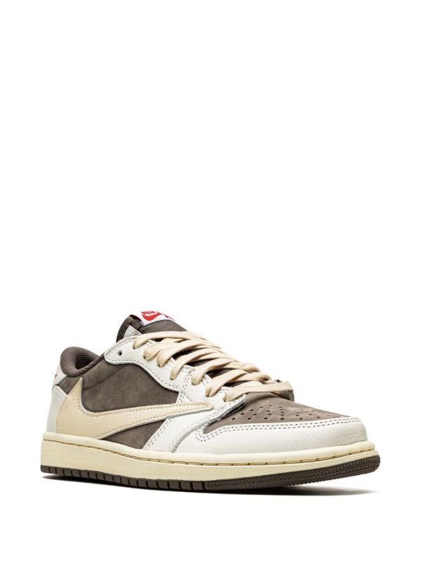 Jordan 1 Low OG X Travis Scott Bianco Marrone