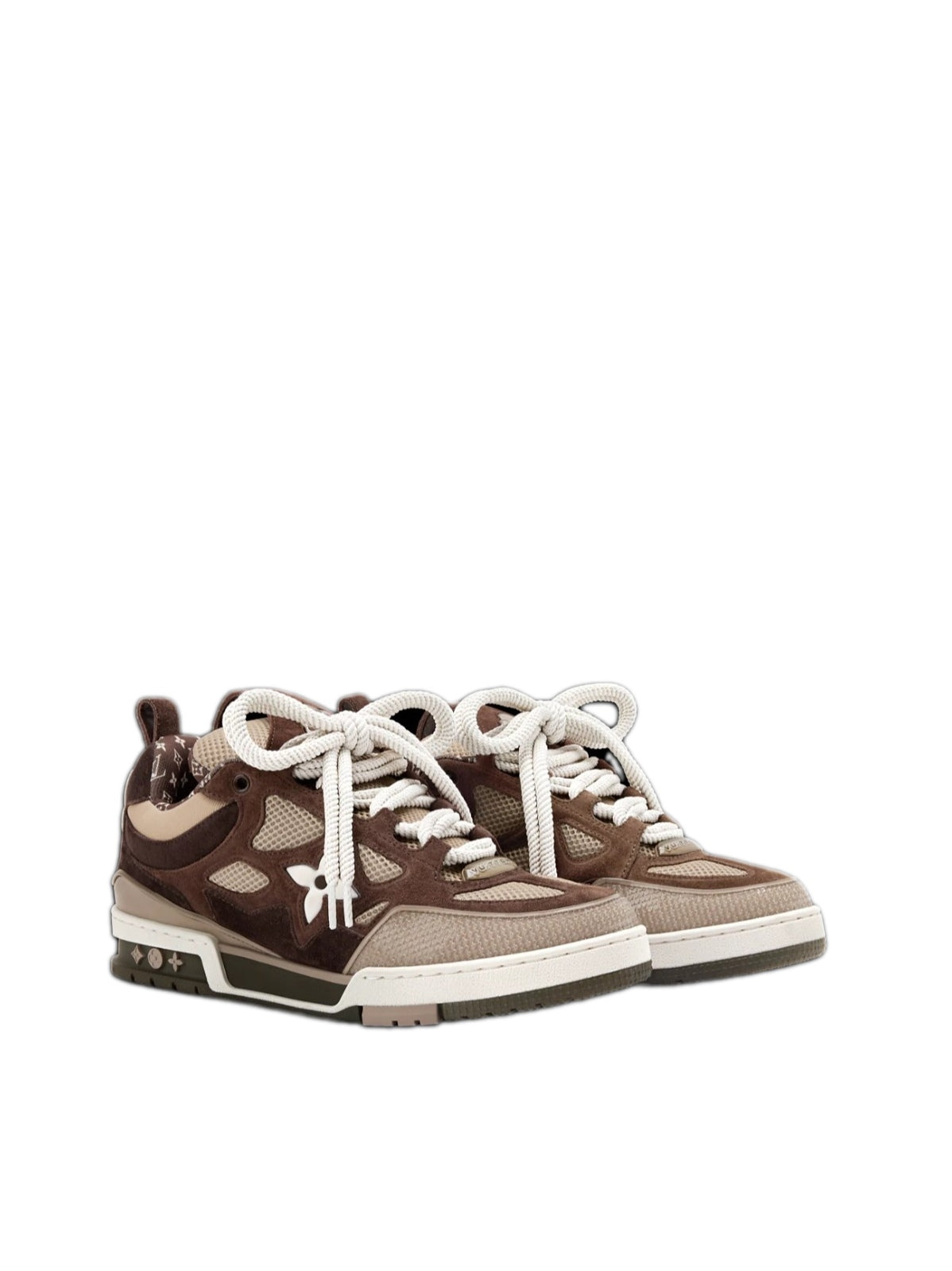 Louis Vuitton Sneaker LV Skate Marrone Sicuro Chiaro