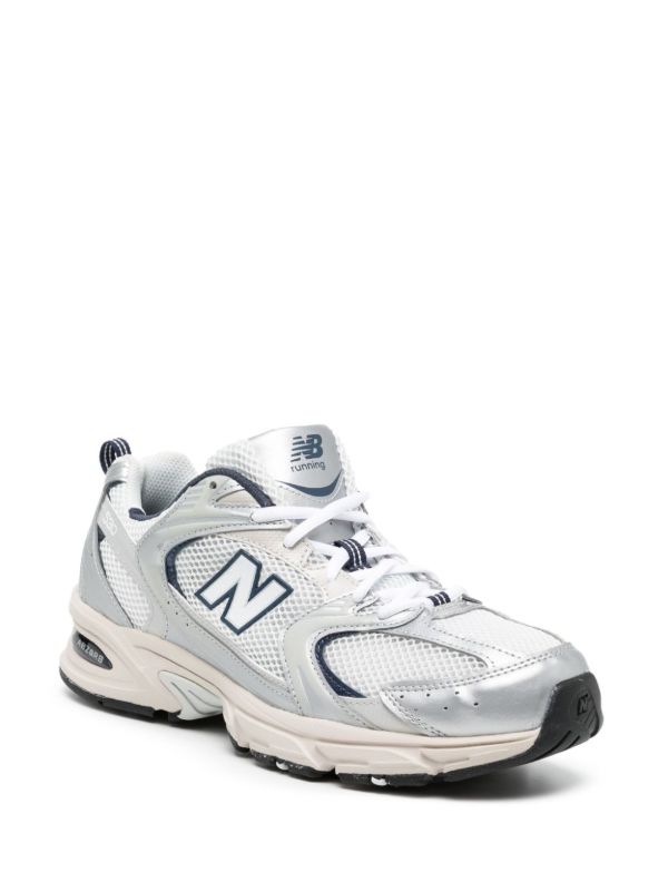 New Balance 530 Bianco Argento Navy