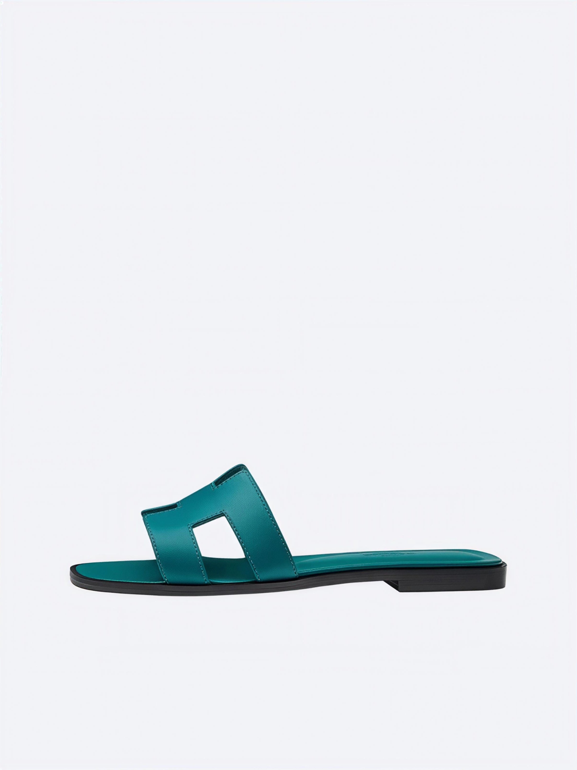 Hermès Oran Sandals Verde Chiaro
