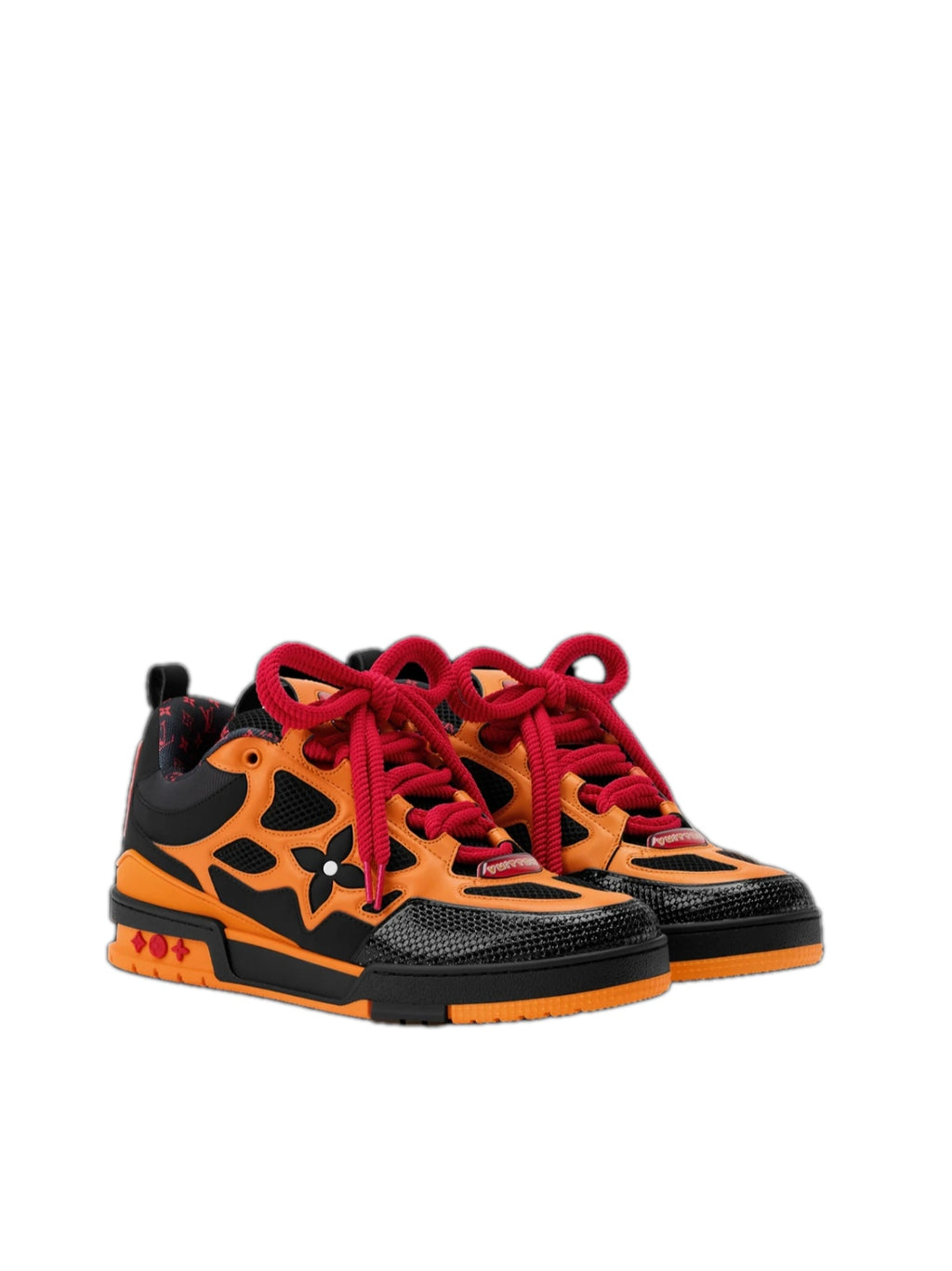 Louis Vuitton Sneaker LV Skate Arancione Nero