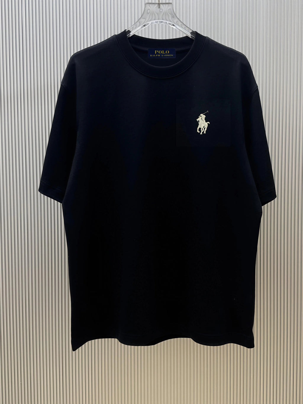 Polo T-Shirt Oversize con Taschino Navy Blu
