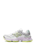 New Balance 9060 Bianco tonalità argento verde