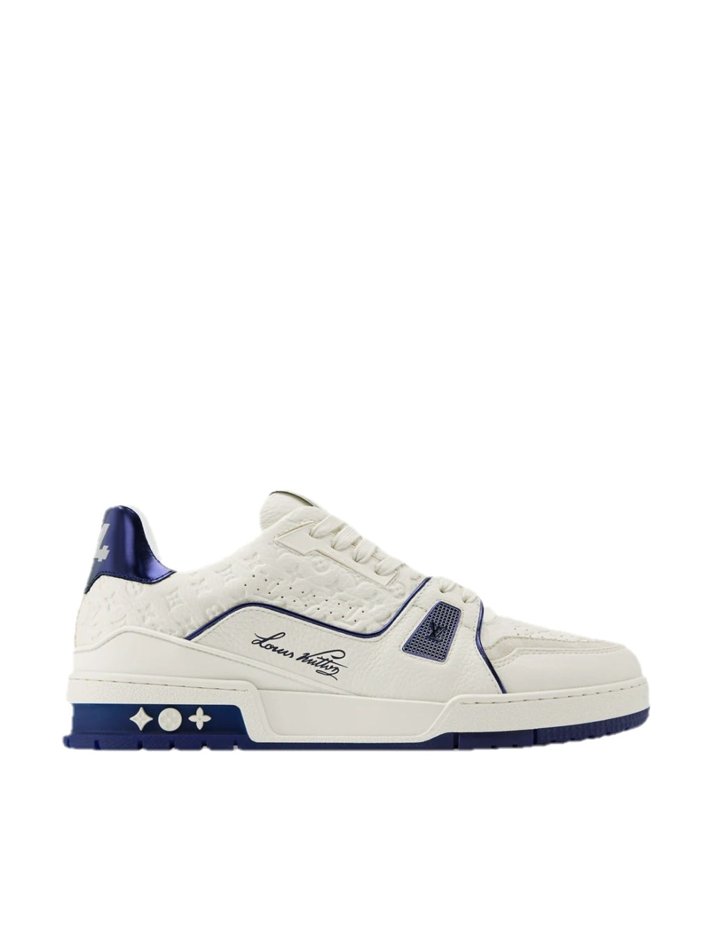 LV Trainer Bianco Blu Sicuro Louis Vuitton Sneaker
