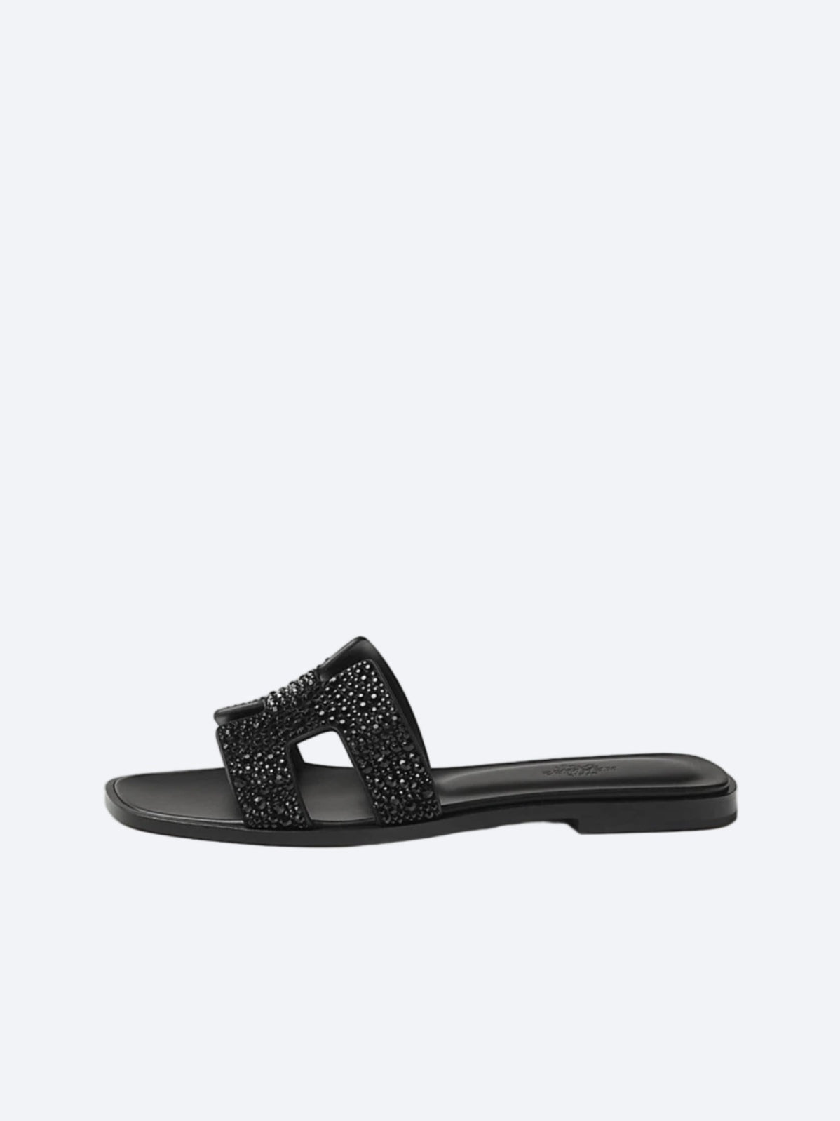 Hermès Oran Sandals Nero Beige
