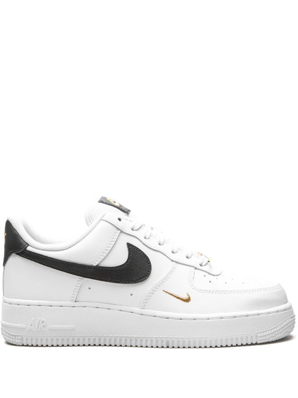 Nike Air Force Nero Bianco Oro