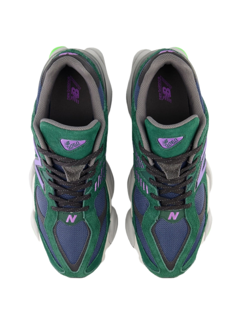 New Balance 9060 Verde Navy Blu